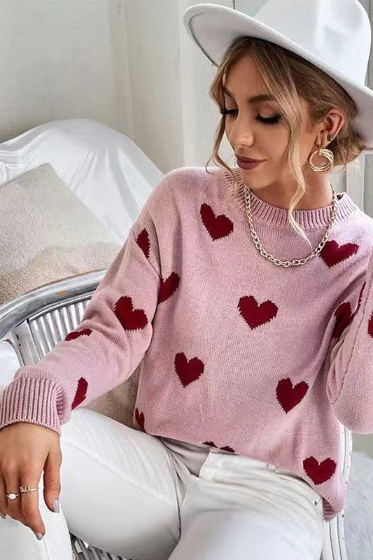 Heart Sweater - Robbi & Angel