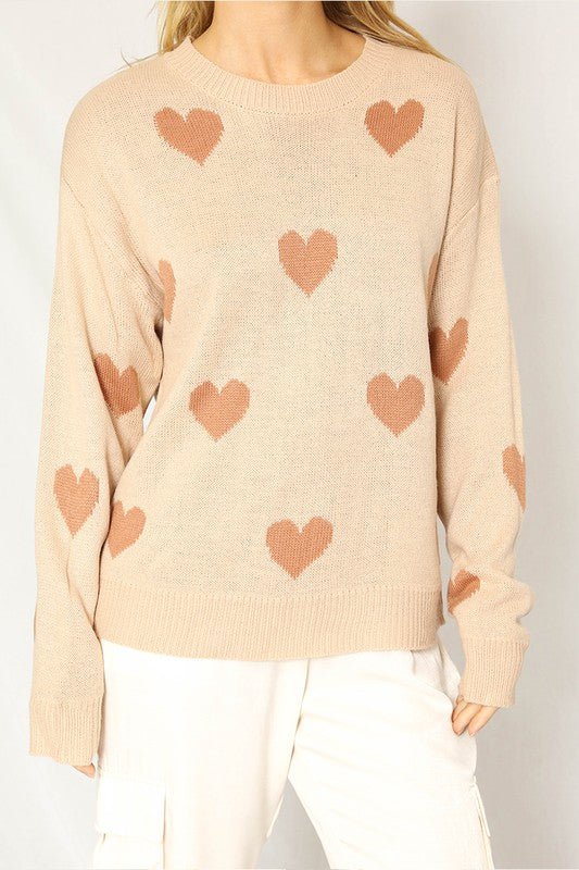 Heart Sweater - Robbi & Angel