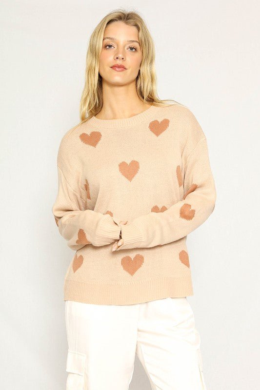 Heart Sweater - Robbi & Angel