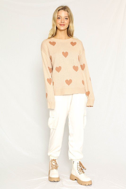 Heart Sweater - Robbi & Angel