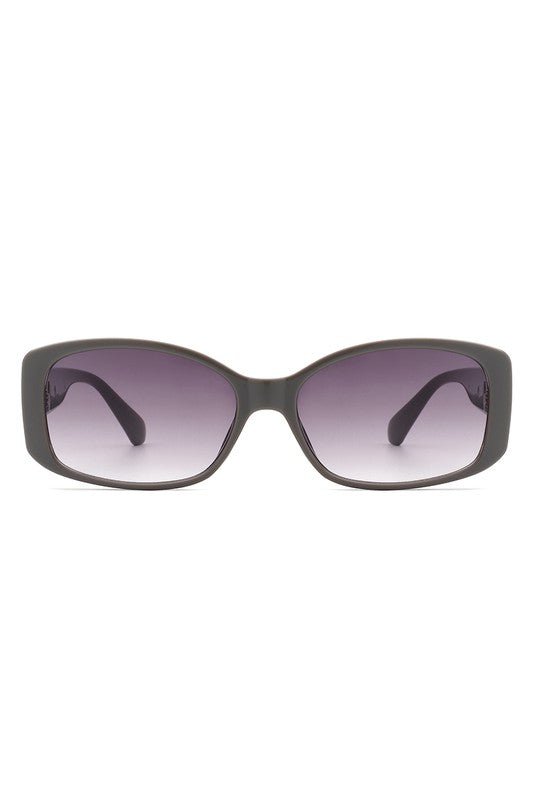 Rectangular Narrow Fashion Square Sunglasses - Robbi & Angel