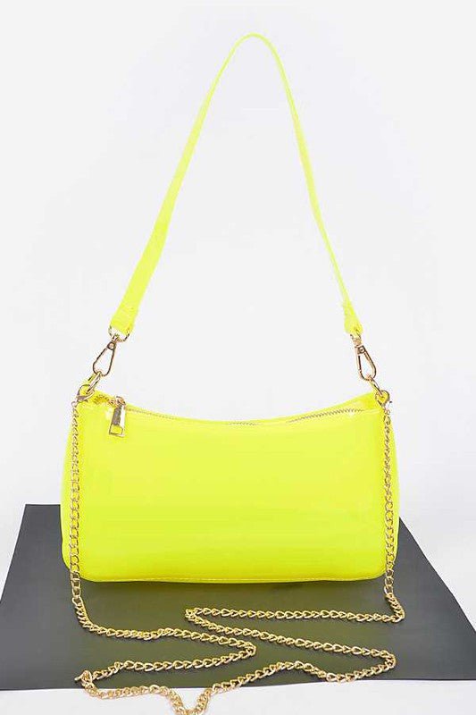 Transparent Clear Convertible Shoulder Bag - Robbi & Angel