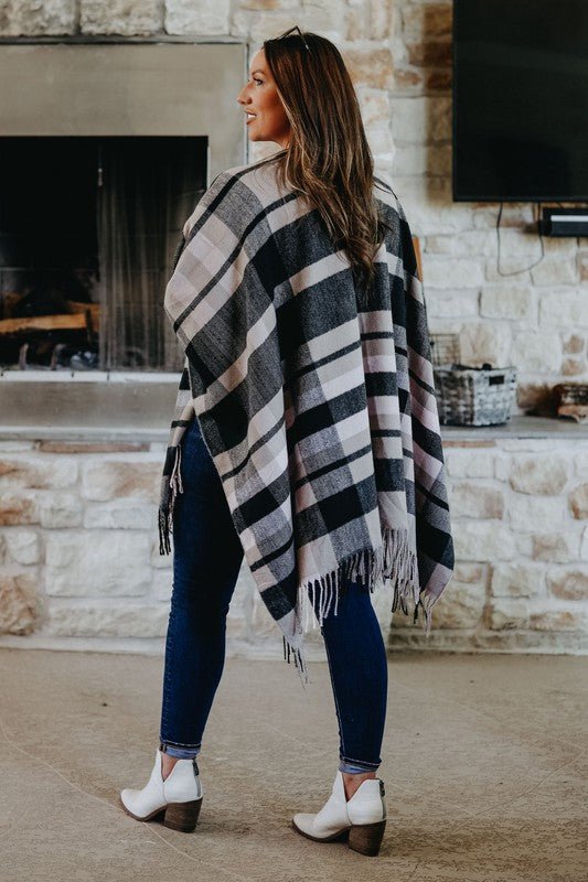 The Isabella One Size Shawl/Ponchos