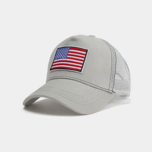 American Flag Unisex Trucker Hat - Robbi & Angel