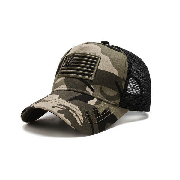 American Flag Unisex Trucker Hat - Robbi & Angel