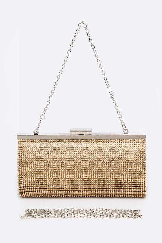 Rhinestone Evening Clutch Bag - Robbi & Angel