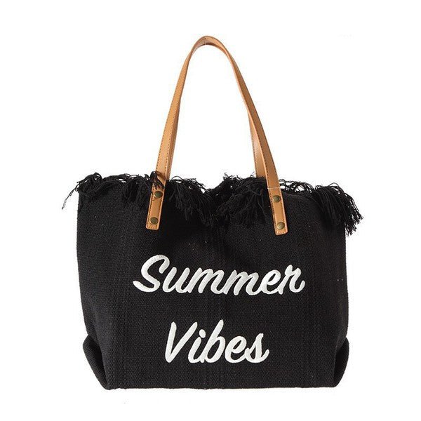 Summer Vibes Tote Handbag Purse Beach Totes - Robbi & Angel