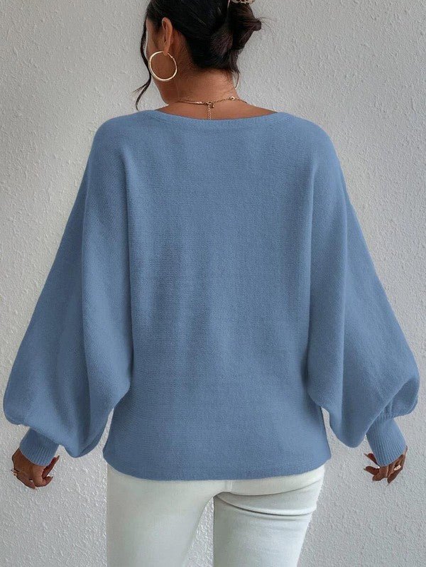 Oversized balloon sleeve sweater - Robbi & Angel