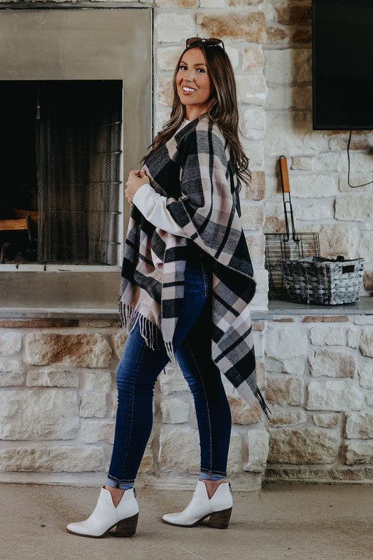 The Isabella One Size Shawl/Ponchos