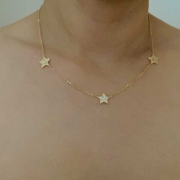 Stars In Greek Island Necklace - Robbi & Angel