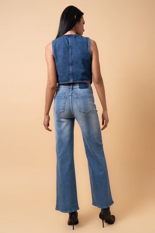 HIGH RISE RELAXED WIDE LEG - Robbi & Angel