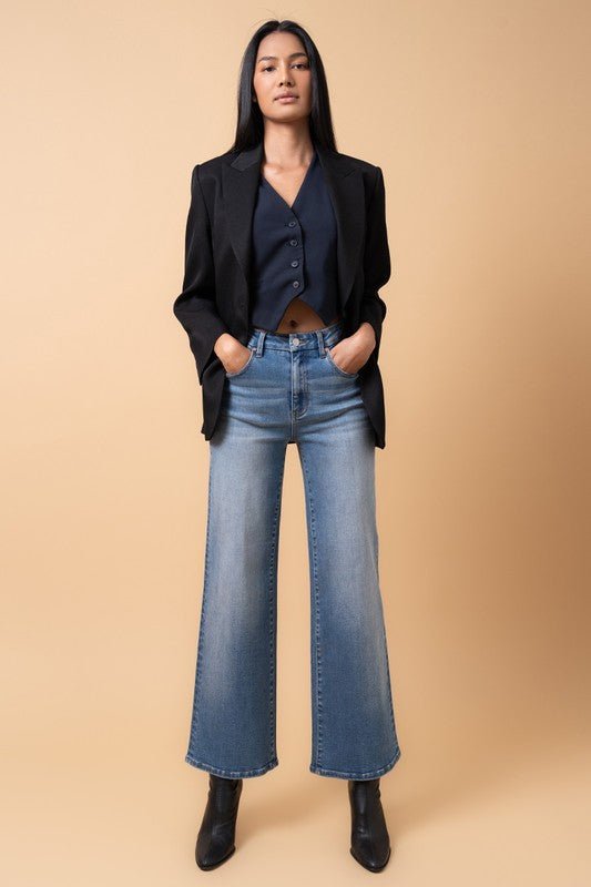 HIGH RISE RELAXED WIDE LEG - Robbi & Angel