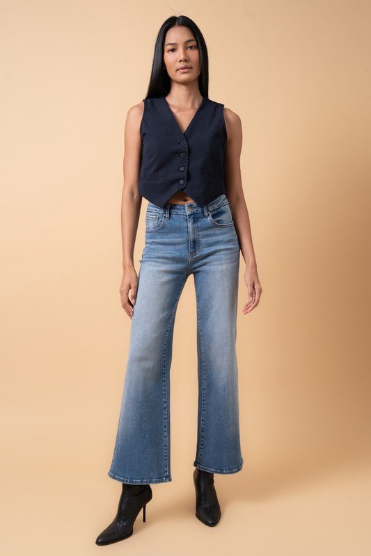 HIGH RISE RELAXED WIDE LEG - Robbi & Angel
