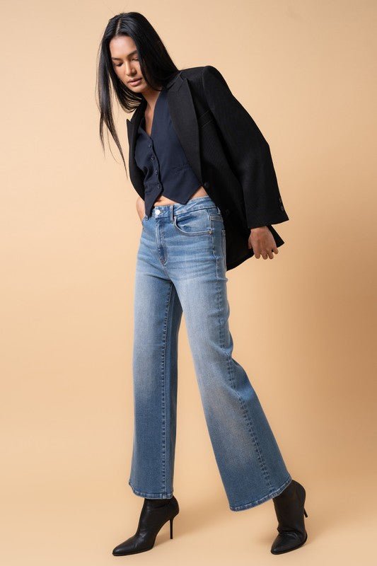 HIGH RISE RELAXED WIDE LEG - Robbi & Angel