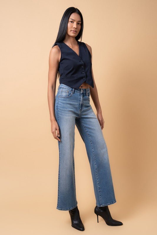 HIGH RISE RELAXED WIDE LEG - Robbi & Angel