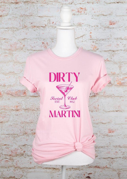 Dirty Martini Social Club Boutique Tee - Robbi & Angel