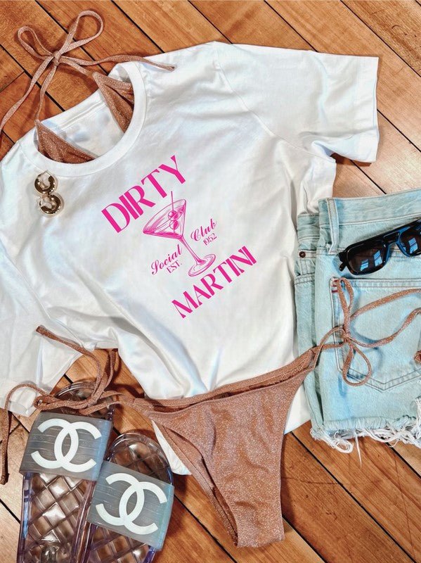 Dirty Martini Social Club Boutique Tee - Robbi & Angel