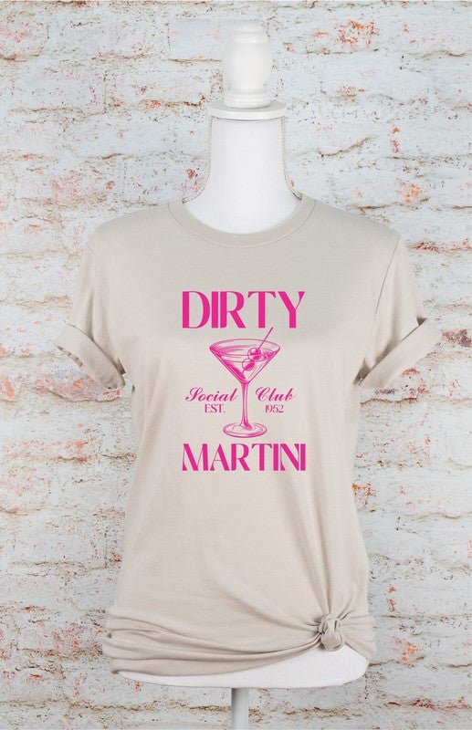 Dirty Martini Social Club Boutique Tee - Robbi & Angel