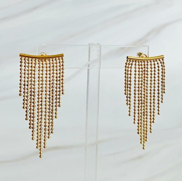 Cascade Draping Earrings - Robbi & Angel