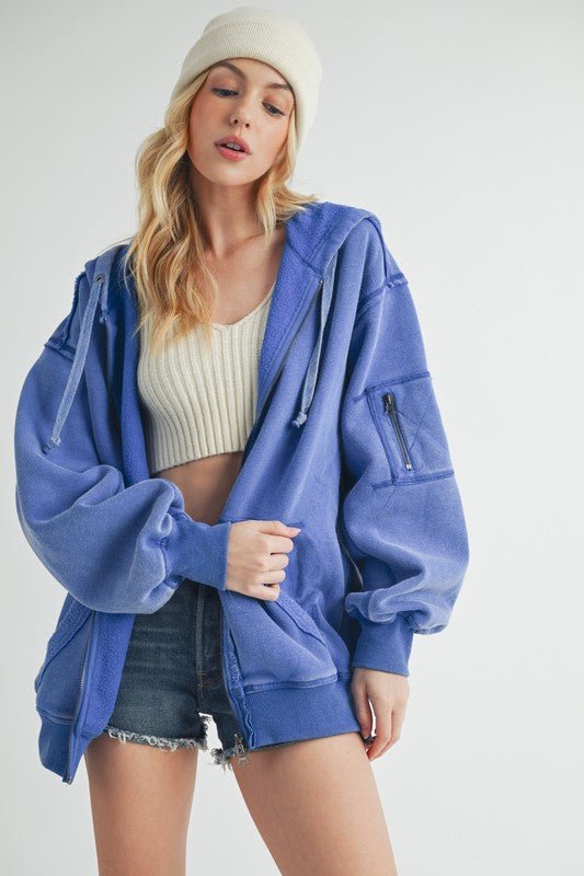 Fiori Hoodie Jacket - Robbi & Angel