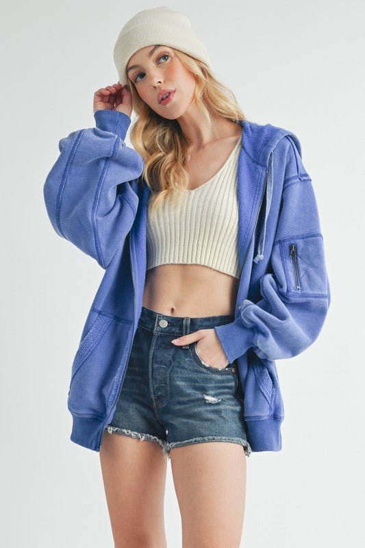 Fiori Hoodie Jacket - Robbi & Angel