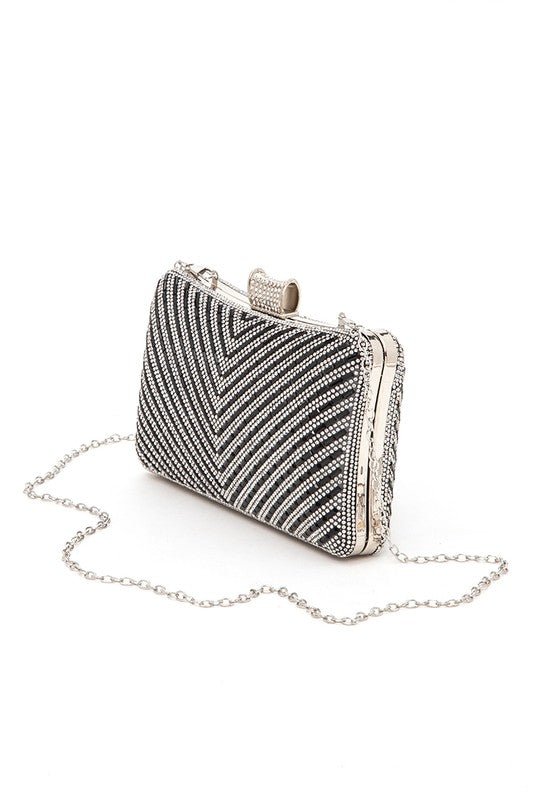 Convertible Top Handle Box Clutch - Robbi & Angel