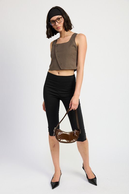 ASYMMETRICAL VEST TOP - Robbi & Angel