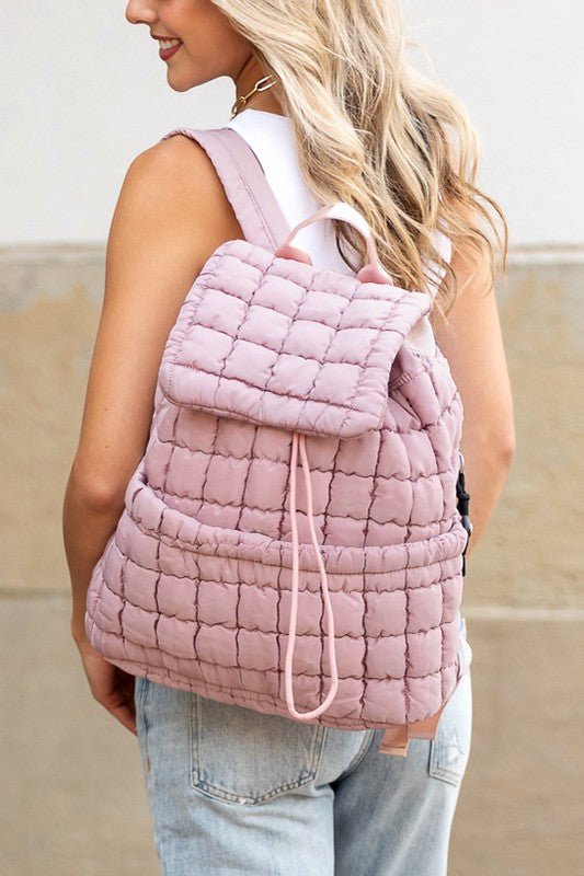 Stevie Quilted Puffer Backpack - Robbi & Angel