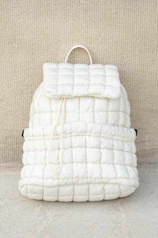 Stevie Quilted Puffer Backpack - Robbi & Angel
