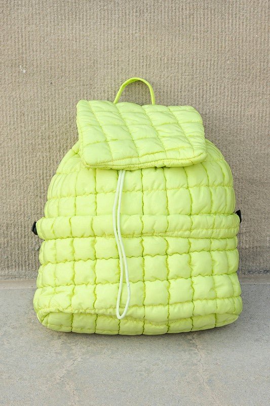 Stevie Quilted Puffer Backpack - Robbi & Angel