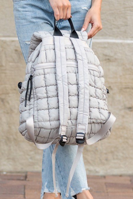 Stevie Quilted Puffer Backpack - Robbi & Angel