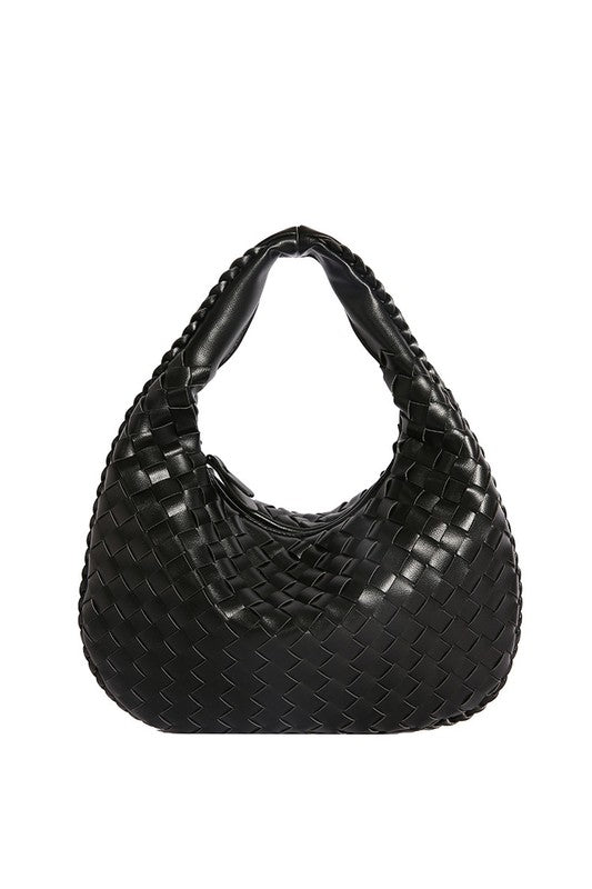 Paige Woven Handbag - Robbi & Angel