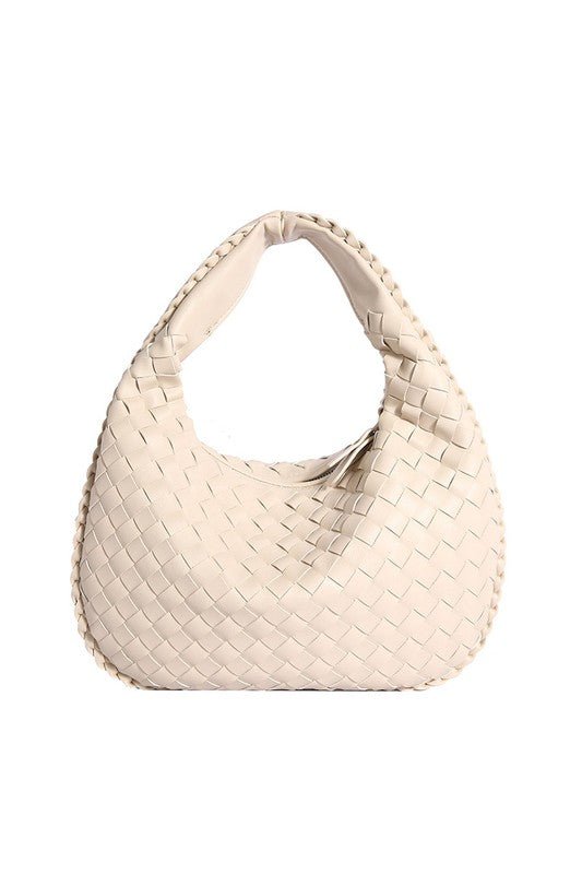 Paige Woven Handbag - Robbi & Angel