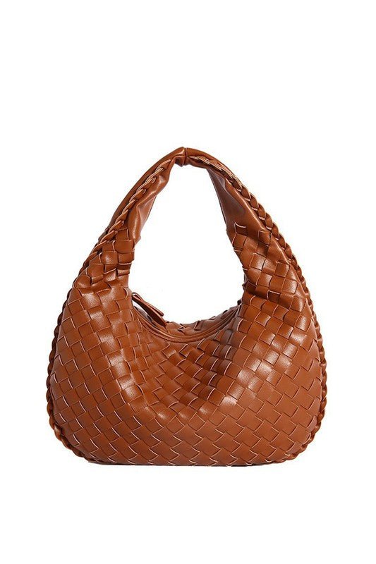 Paige Woven Handbag - Robbi & Angel