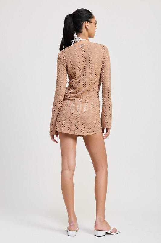 LACE UP COVER UP DRESS - Robbi & Angel