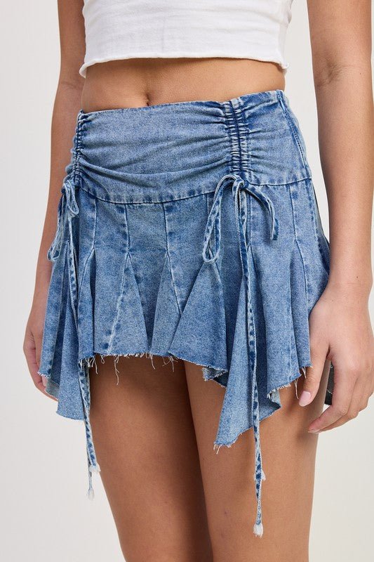 RUFFLE MINI SKIRT - Robbi & Angel