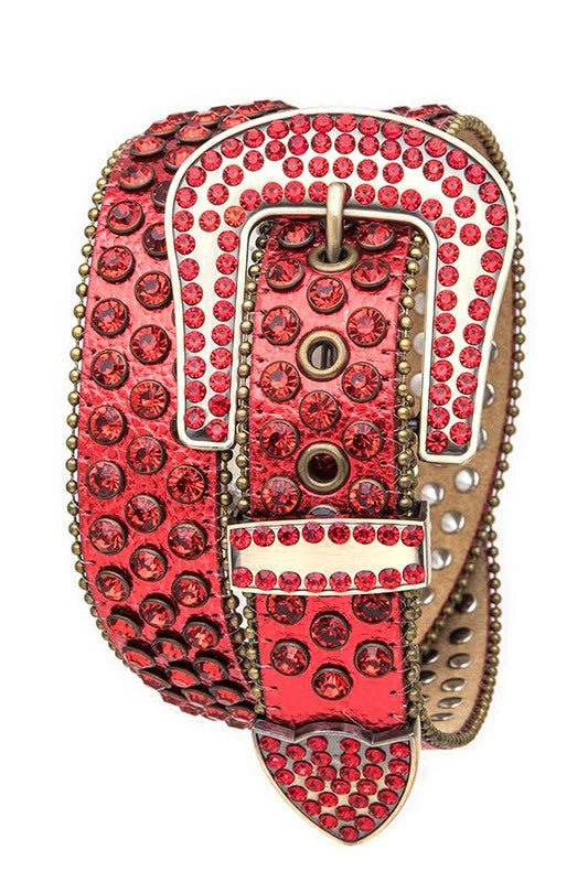 Crystal Statement Western Belt - Robbi & Angel