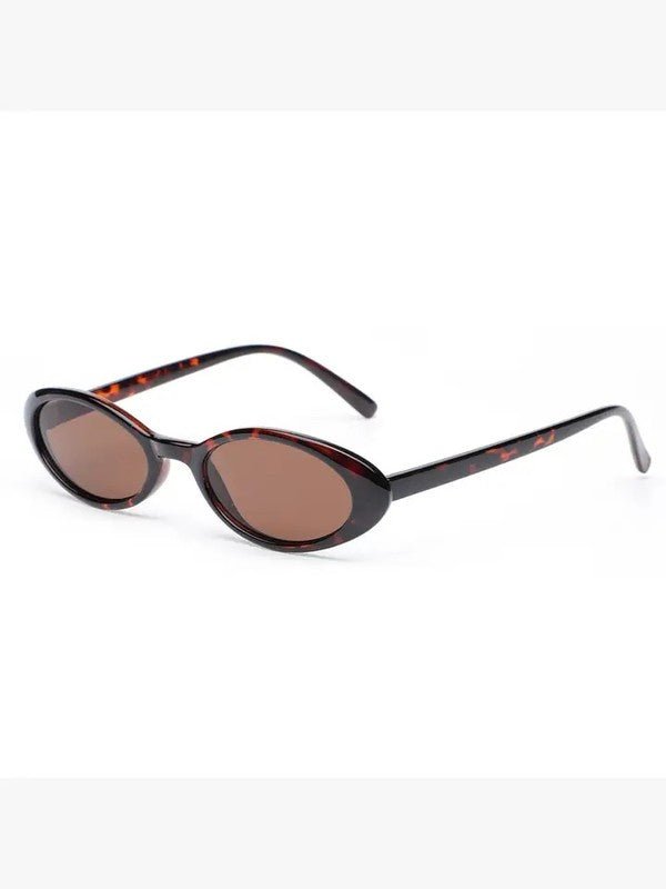 Retro Oval Cat - Eye Sunglasses - Robbi & Angel