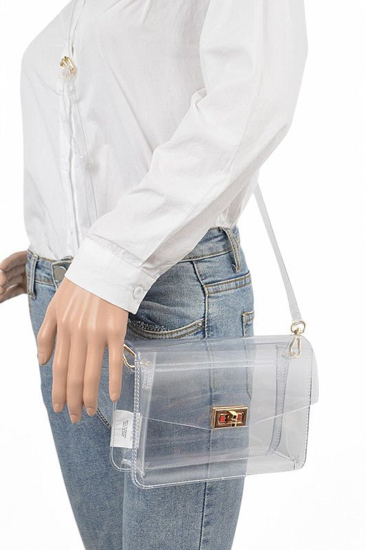 Transparent Stadium Crossbody Bag - Robbi & Angel