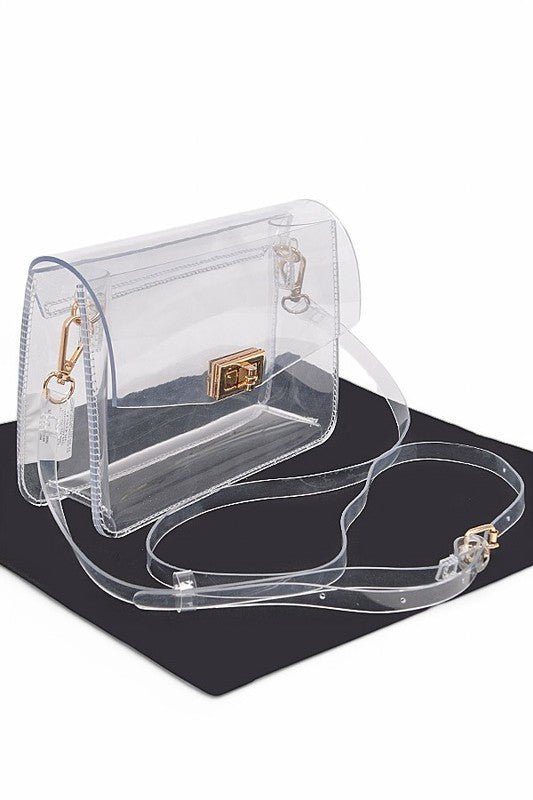Transparent Stadium Crossbody Bag - Robbi & Angel