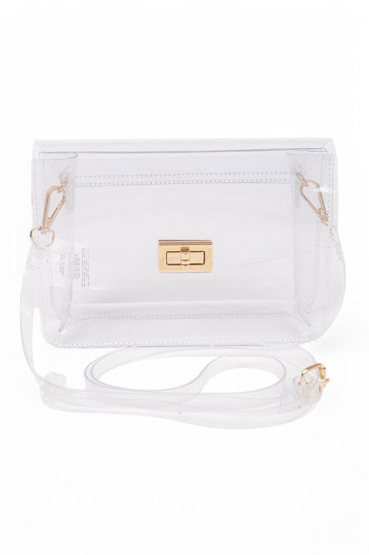 Transparent Stadium Crossbody Bag - Robbi & Angel