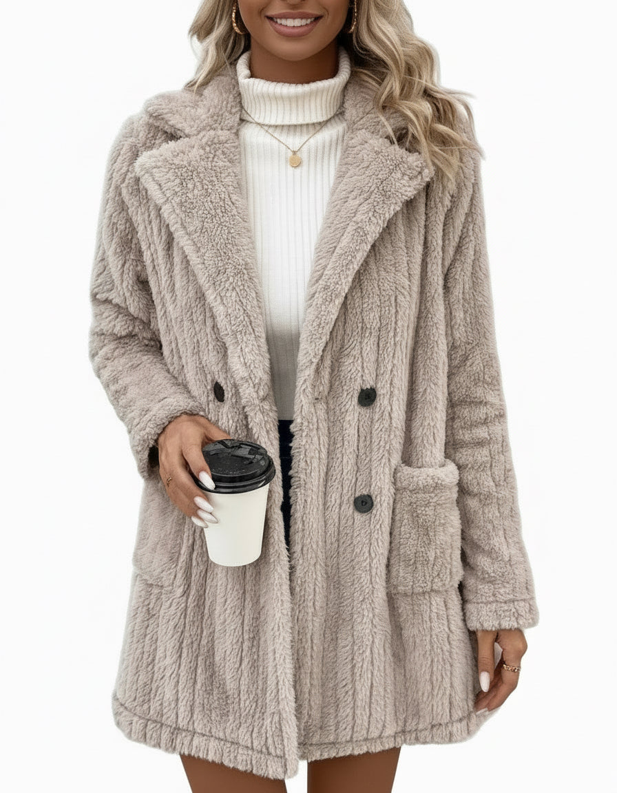 Double - Faced Wool Coat - Robbi & Angel