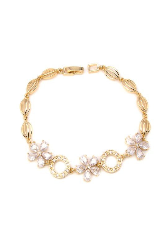 Cubic Zirconia Tennis Bracelet - Robbi & Angel