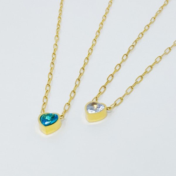 Chained To My Heart Necklace - Robbi & Angel