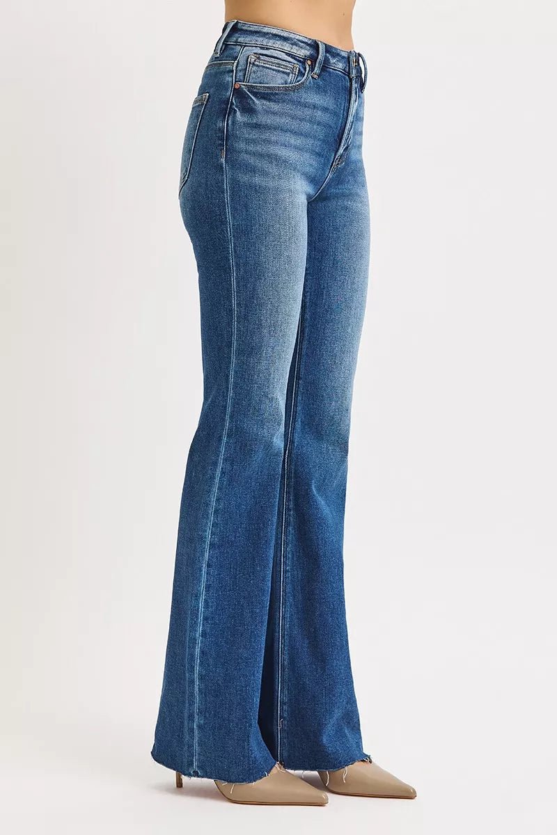 RISEN High Rise Flare Jeans - Robbi & Angel