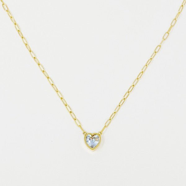 Chained To My Heart Necklace - Robbi & Angel
