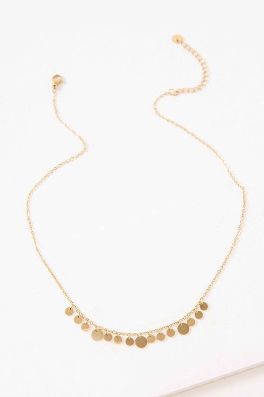 Nur Circle Charm Necklace - Robbi & Angel