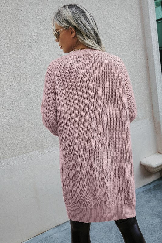 Knit Long Sleeves Cardigan - Robbi & Angel