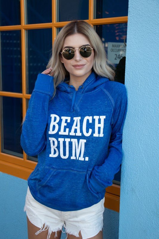 Beach Bum Vintage hoodie Plus Size - Robbi & Angel