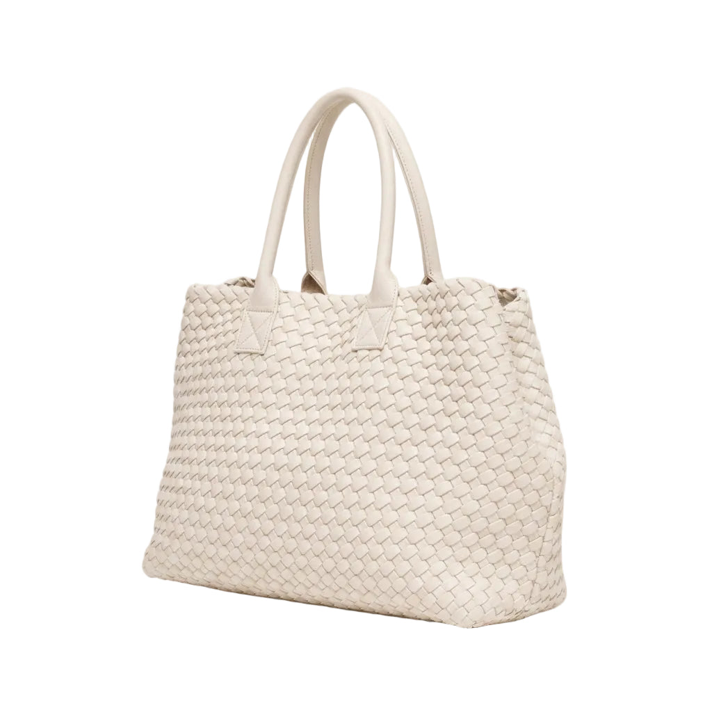 Ithaca Woven Vegan Leather Tote